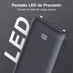 Batería Portátil 10000mAh 1hora GAR148 color negro - Image 4