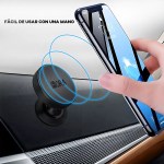 Soporte Magnético De Celular 1Hora PJ093 Para Carro giratorio Completo Color Negro - Image 5