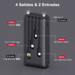 Batería Portátil 20000mAh 1hora GAR159 color negro - Image 7