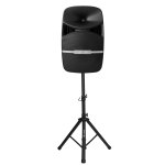 Tuman TPA3715BTL Cabina activa Portátil (sin pila) de 15″ con trípode, Luz LED y Micrófono Inalámbrico